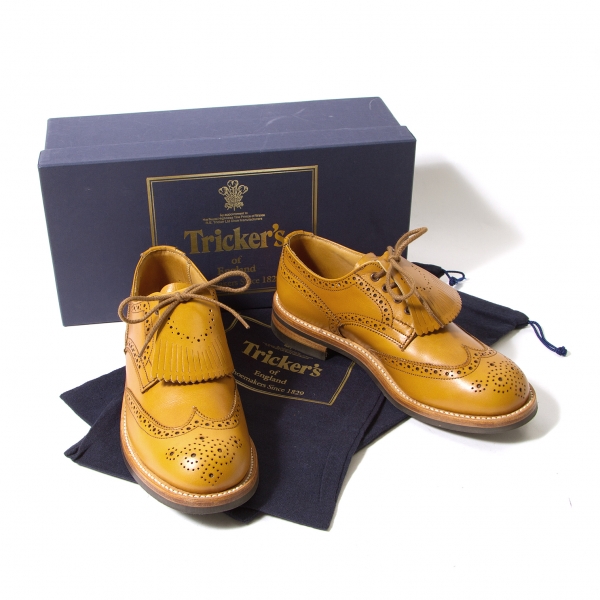 Tricker's Tassel wing tip shoes Brown 6(US About 7.5) | PLAYFUL