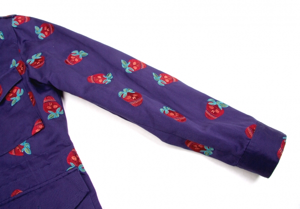 Paul Smith Strawberry skull embroider suit Blue,Red,Green XL | PLAYFUL