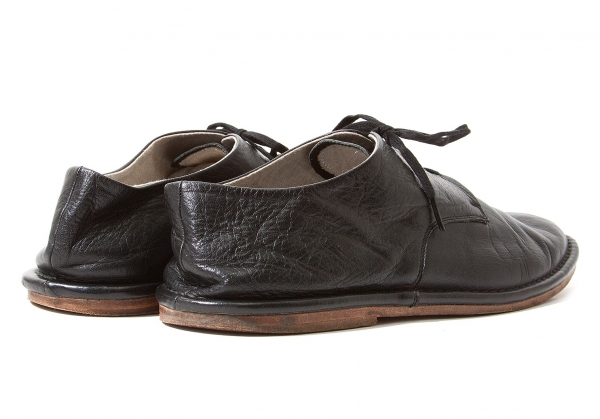 Yohji Yamamoto POUR HOMME Leather Shoes Black About US 9.5 | PLAYFUL