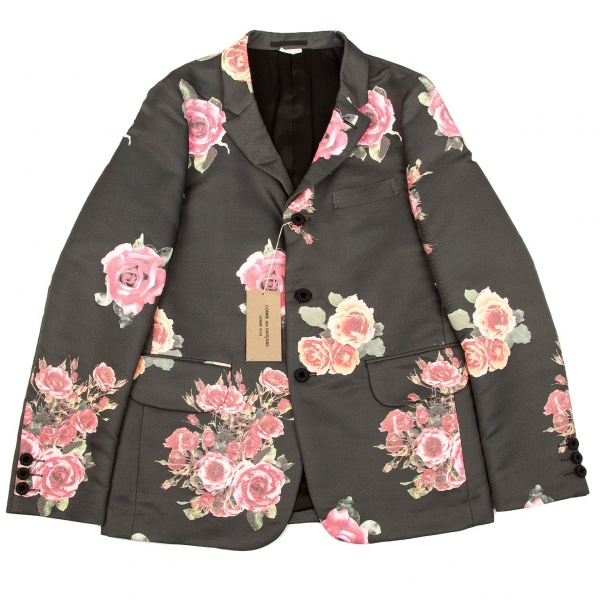 【高品質通販】COMME des GARCONS 薔薇 パッチワーク ジャケット スカート スーツ・フォーマル・ドレス