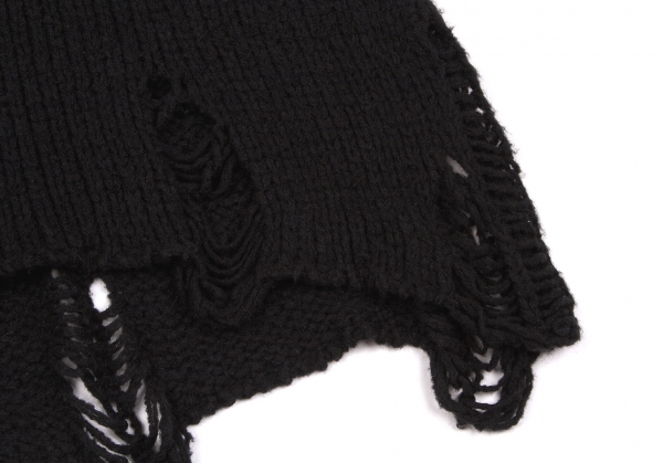 MIHARA YASUHIRO Crush Knit Sweater (Jumper) Black M | PLAYFUL