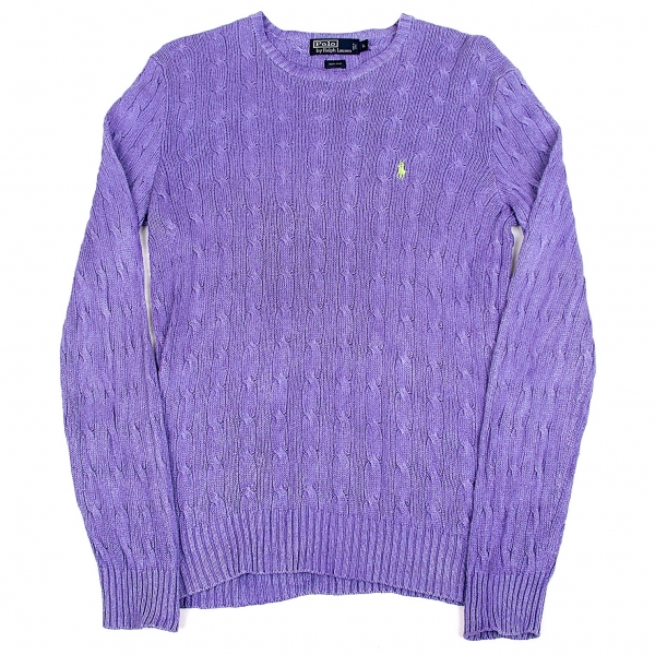 ralph lauren purple sweater