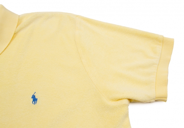 POLO RALPH LAUREN Pile Polo Shirt Yellow L | PLAYFUL