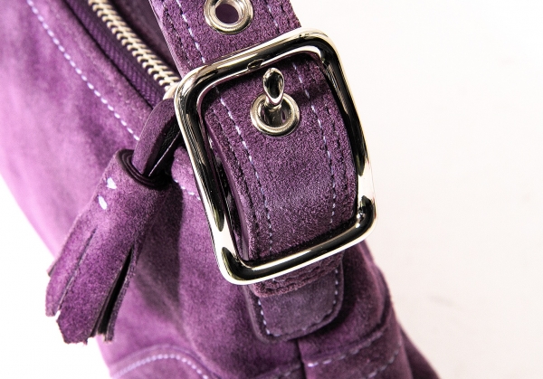 Coach (79946) Rowan Bright Violet Leather Medium Satchel Crossbody Bag  Handbag - Walmart.com