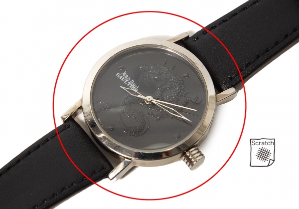 ジャンポールゴルチエJean Paul GAULTIER ドラゴン文字盤腕時計 