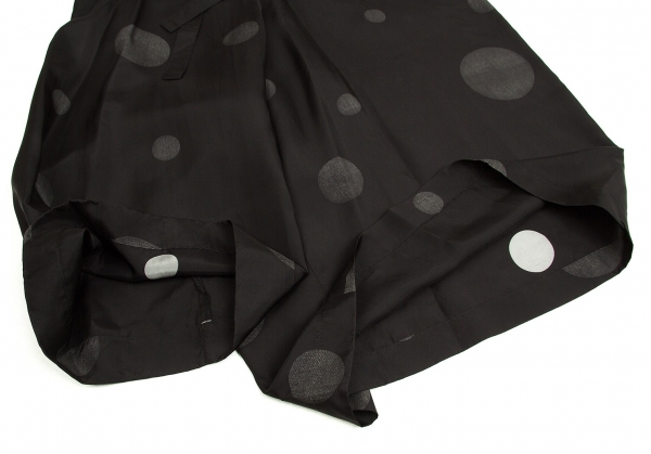 Soft Surroundings Polka Dots Solid Black Casual Pants Size 8 - 84% off