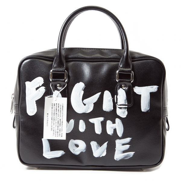 Sælger Zoom ind linse COMME des GARCONS GIRL Painted Mini Hand Bag Black | PLAYFUL