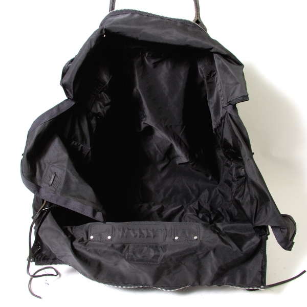 MASAKI MATSUSHIMA HOMME Nylon Shoulder Bag Black | PLAYFUL