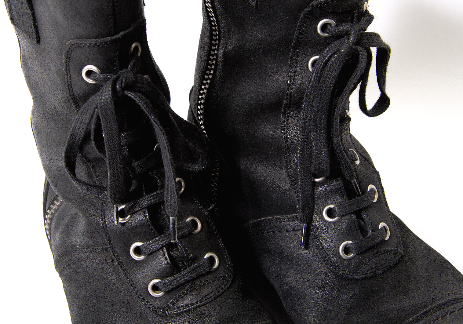 【Dolce＆Gabbana】ドルチェ&ガッバーナ/ブーツ/黒/UK7.5/靴/シューズ