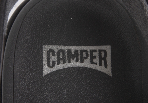 SALE】カンペールCAMPER TWINS ツートーンレザーサンダル 白黒38