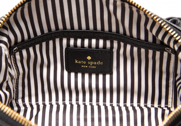Kate Spade Black Leather Gold Chain Bag - New! – Designer Fashion