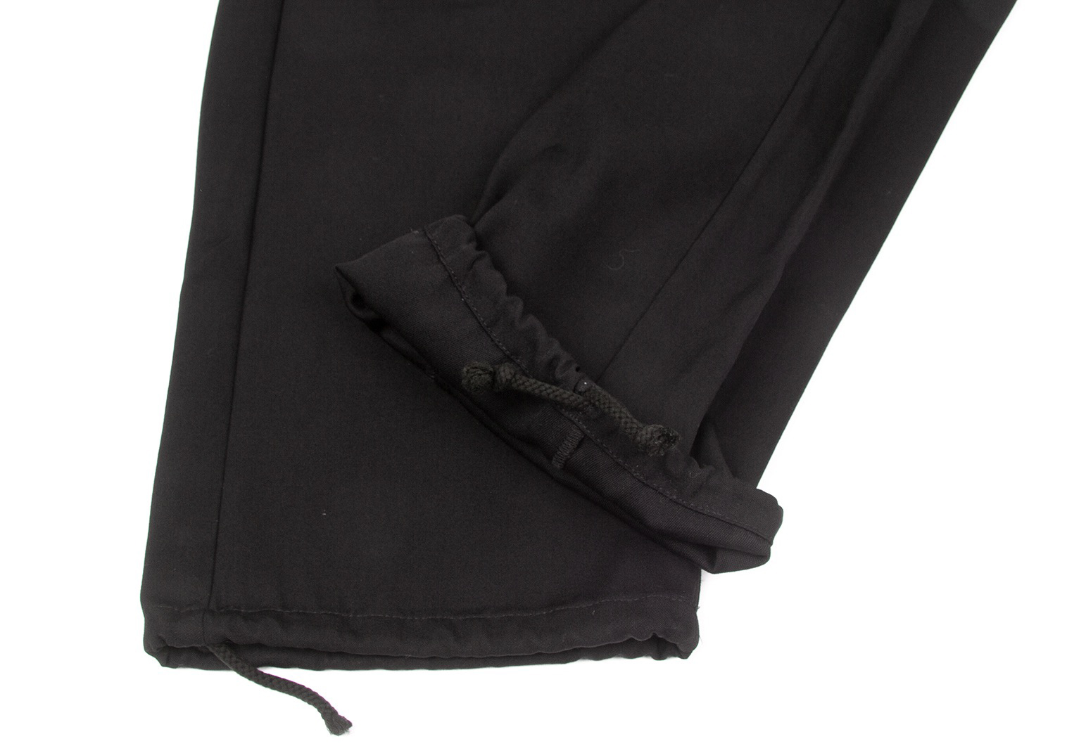 SALE】ワイズY's ウールギャバポケットデザインパンツ 黒3