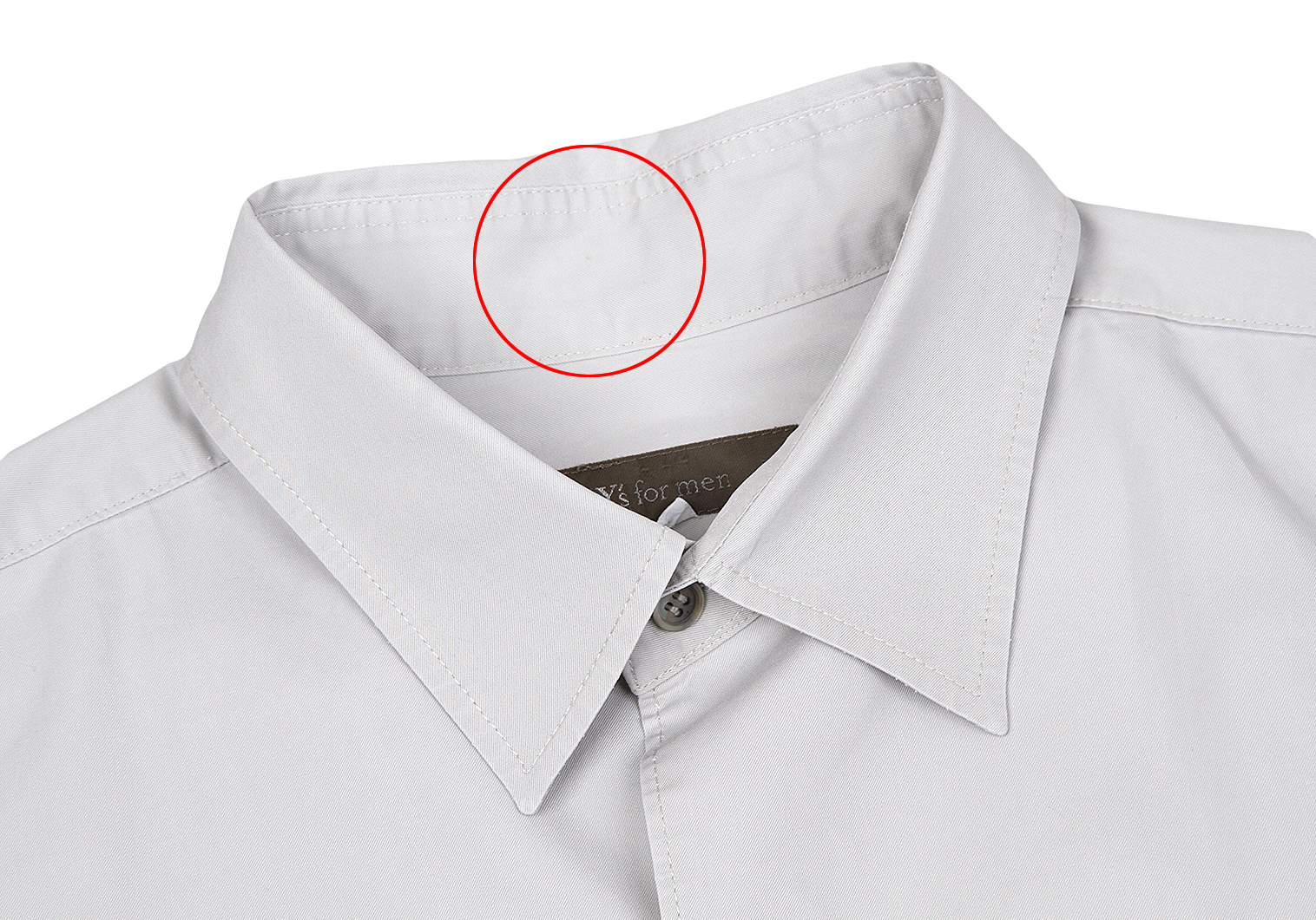 ワイズフォーメンY's for men■ボタンコードデザインシャツ