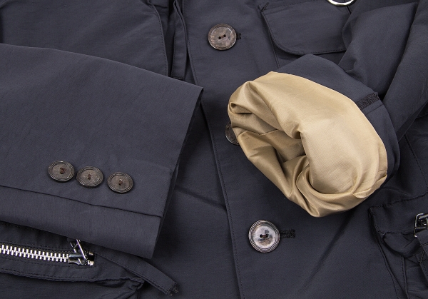 Jean-Paul GAULTIER CLASSIQUE Multi Pockets Jacket (Jumper) Navy 48 