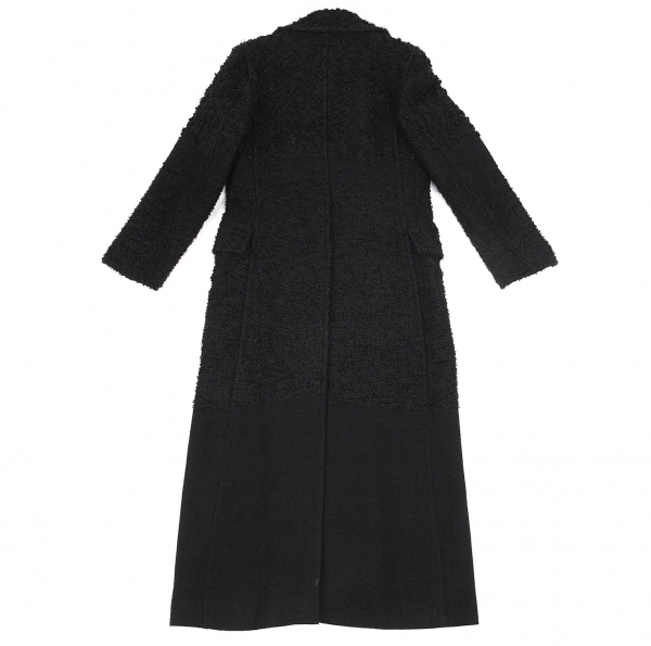 Jean-Paul GAULTIER HOMME Wool Long Coat Black 48 | PLAYFUL