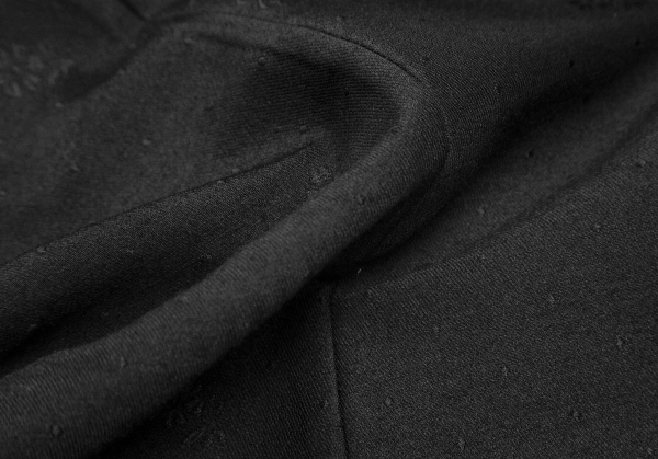 tricot COMME des GARCONS Flowered Jacquard Pants (Trousers) Black