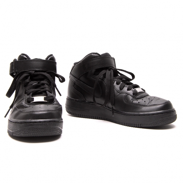 Nike Air Force 1 High top Sneaker Black 