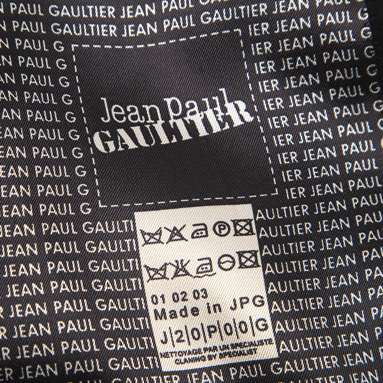 SALE】ジャンポールゴルチエJean Paul GAULTIER 着脱ガラスビーズ装飾