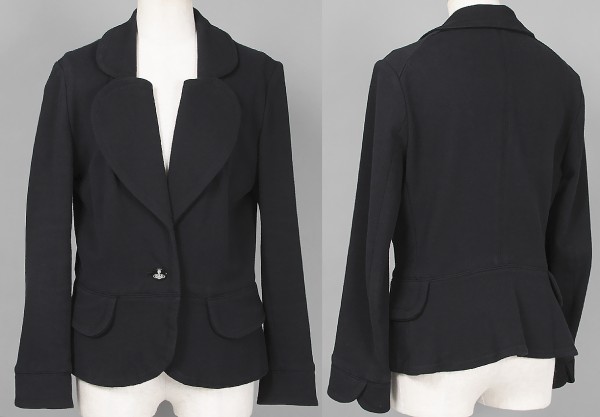 Vivienne Westwood  デザインジャケット　黒　3 【極美品】