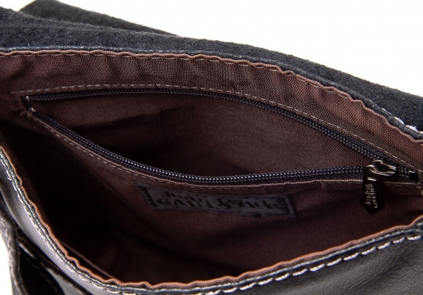 Leather handbag Jean Paul Gaultier Black in Leather - 34292266