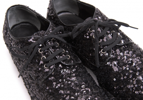 tricot COMME des GARCONS All Sequin Shoes Black US 6.5 | PLAYFUL