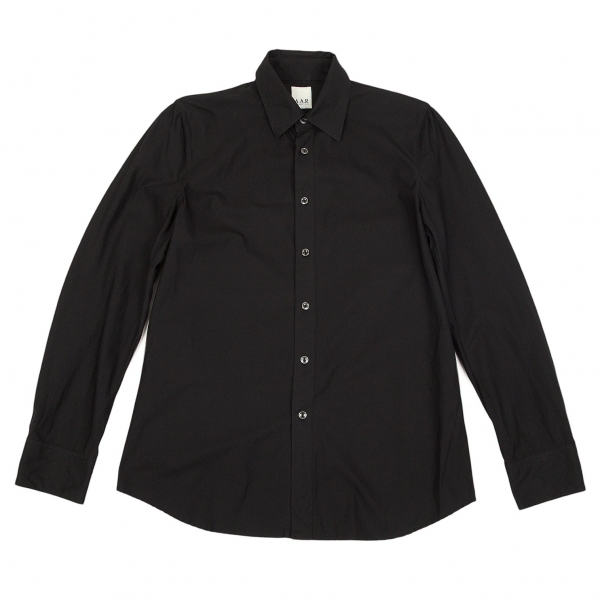 Yohji Yamamoto DURBAN A.A.R Long Sleeve Shirt Black M | PLAYFUL
