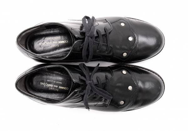 tricot COMME des GARCONS Leather Shoes Black About US 5 | PLAYFUL