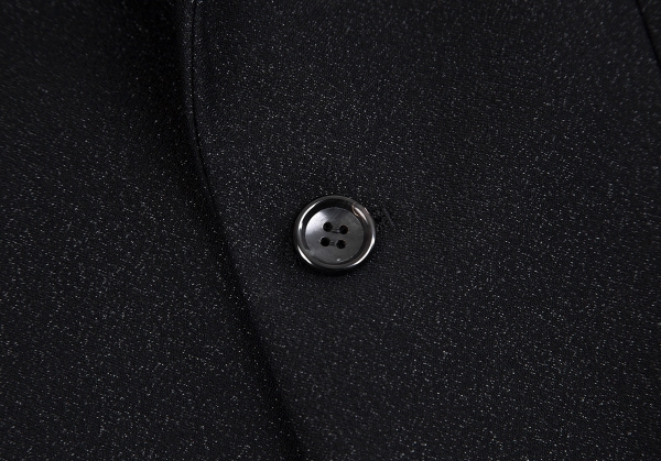 COMME des GARCONS HOMME PLUS Glitter Design Jacket Black S | PLAYFUL