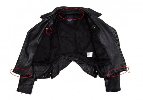 LIMI feu Zip Front Motorcycle Jacket Black XS | PLAYFUL