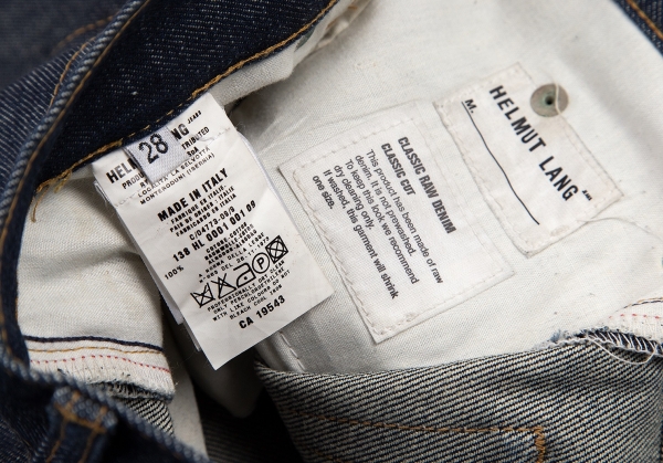 HELMUT LANG Denim Jacket & Jeans Navy 44/28 | PLAYFUL