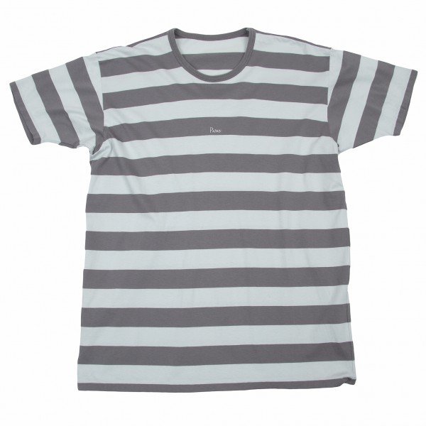Papas Border T-shirt(P-877) Grey S | PLAYFUL