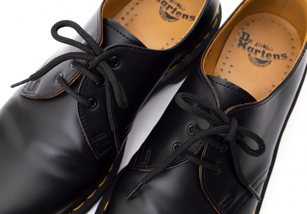 Dr. Martens Leather 3hole Shoes Black UK8 | PLAYFUL