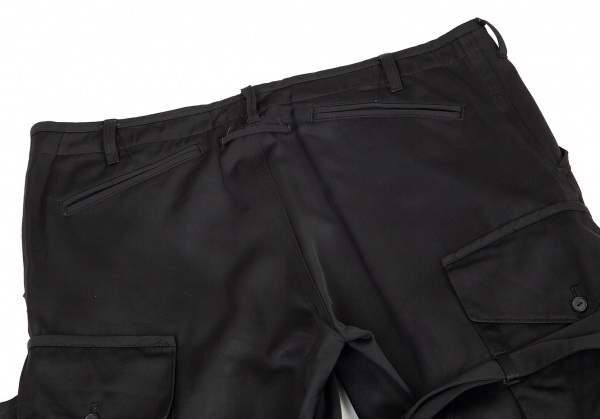 Jean-Paul GAULTIER FEMME Acetate Cotton Belted Pants (Trousers