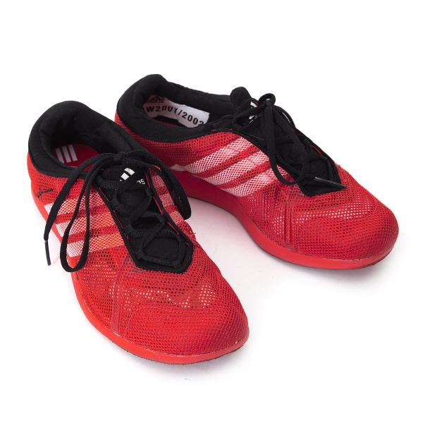 Yohji Yamamoto adidas Mesh Sneakers (Trainers) Red US  | PLAYFUL