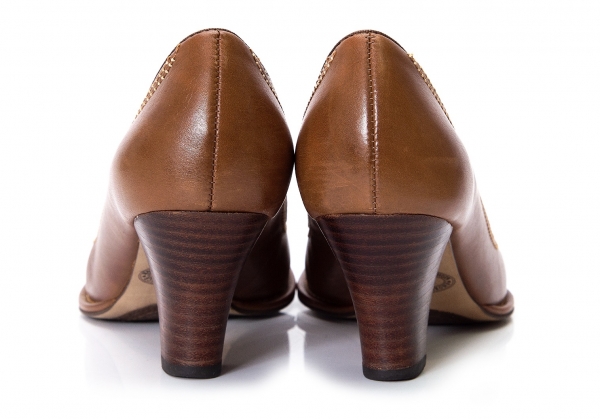 clarks brown high heels