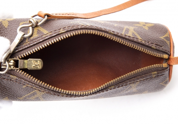 Papillon leather handbag Louis Vuitton Brown in Leather - 27530195