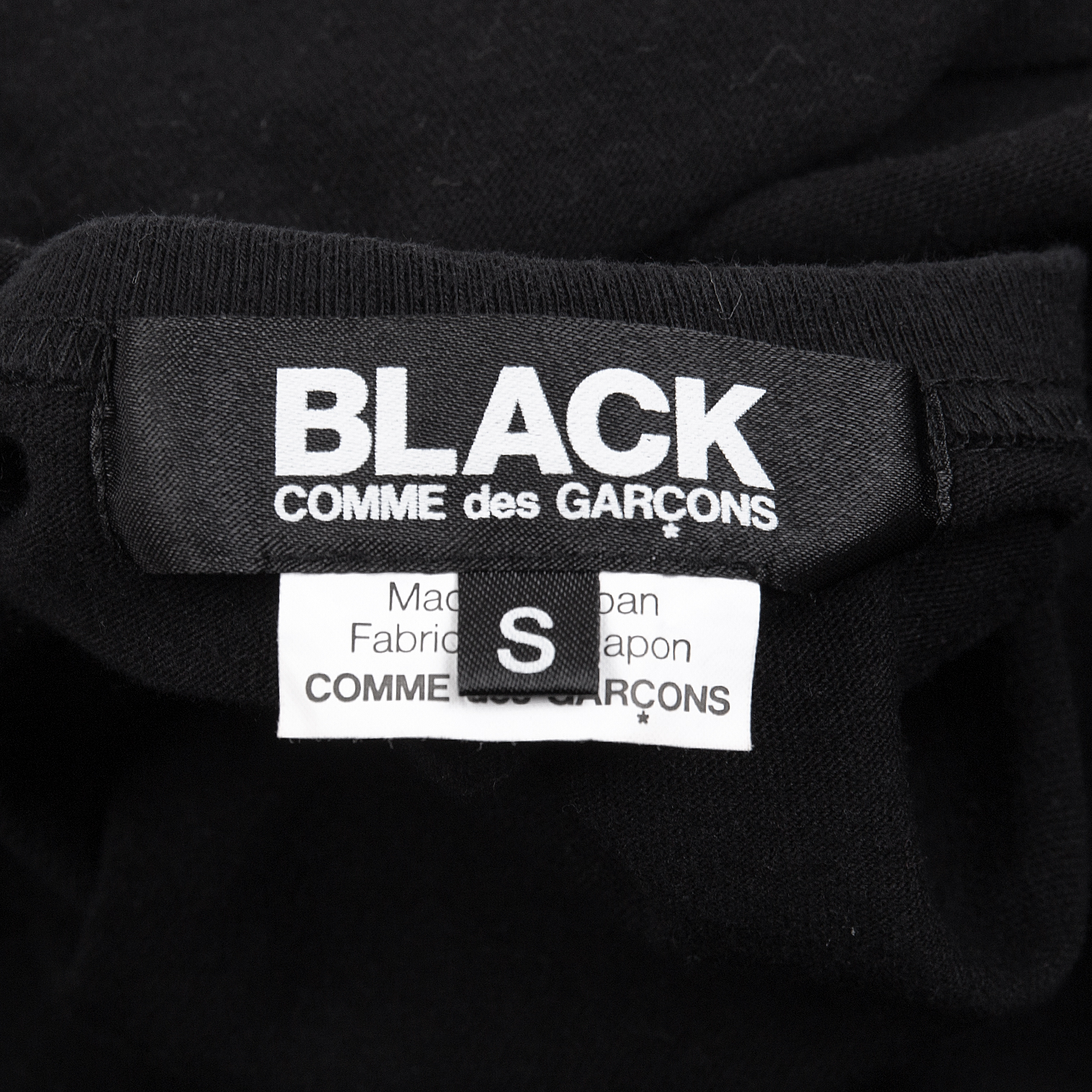 ブラックコムデギャルソンBLACK COMME des GARCONS フラワーロゴ ...