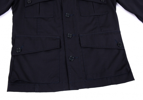 tricot COMME des GARCONS Wool Gabaedine Military Jacket (Jumper