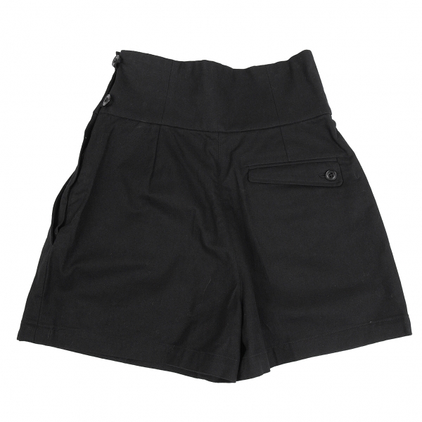 LEMAIRE knee-length cotton shorts - Black