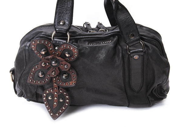 Fuchsia Mini Floral Handbag: Women's Luxury Handbags | Anne Fontaine