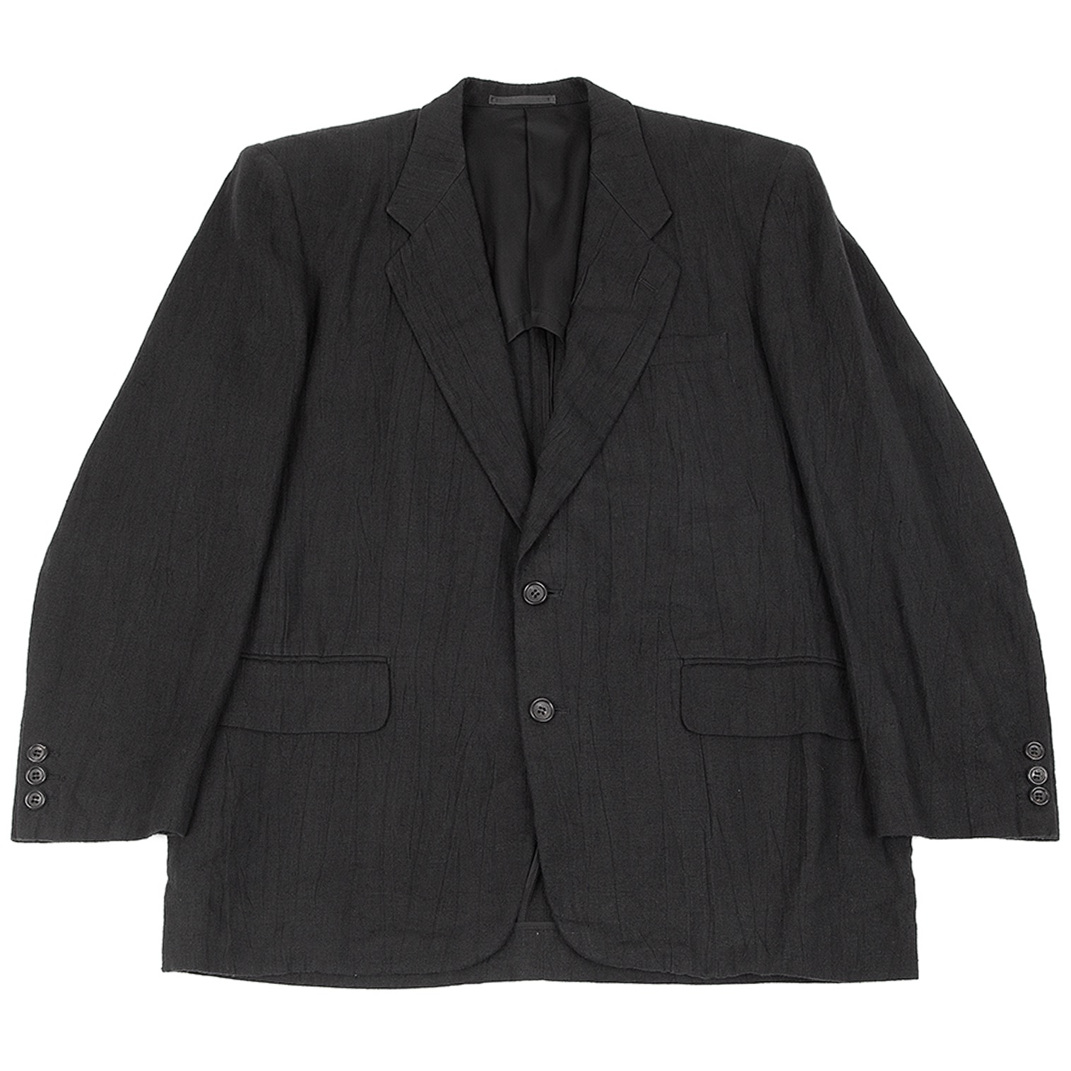 コムデギャルソンの黒テーラードジャケット(専用ハンガーガーメント付き)サイズXS