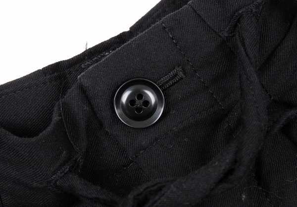 Yohji Yamamoto POUR HOMME Cotton Balloon Pants (Trousers) Black 2 