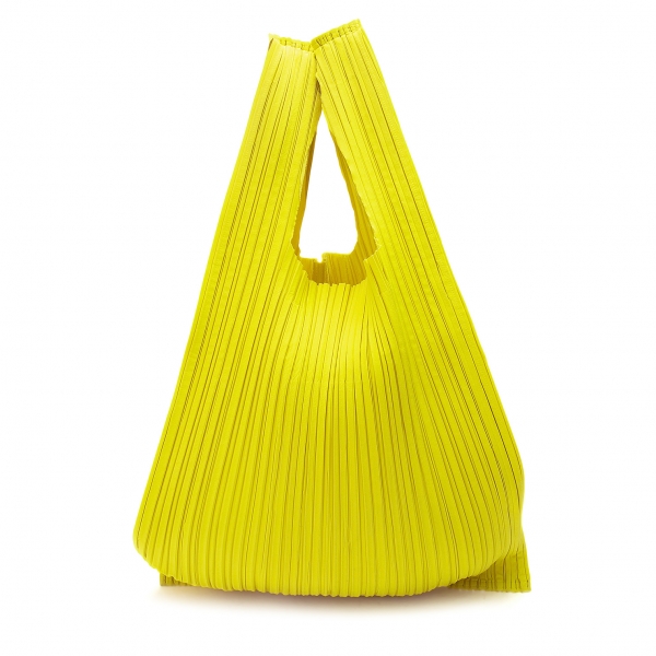 Pleats small technical-pleated tote bag