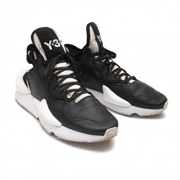 y3 sneakers black and white