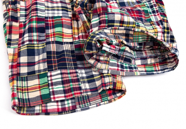 Ralph Lauren Active - Multicolor Plaid Capri Shorts Elastane Cotton