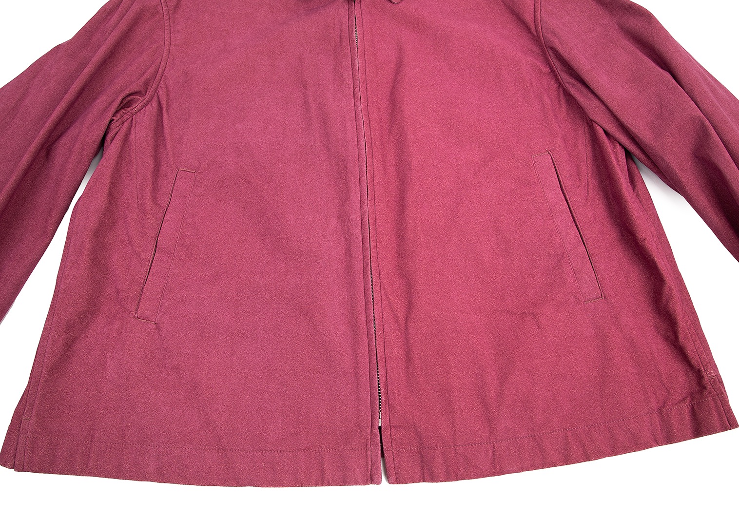 Yohji Yamamoto POUR HOMME Saeko Tsuemura Fake Leather Jacket Pink 3 ...