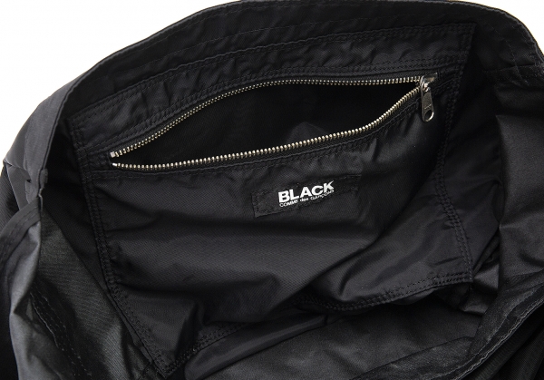 BLACK COMME des GARCONS Nylon Shoulder Bag Black | PLAYFUL