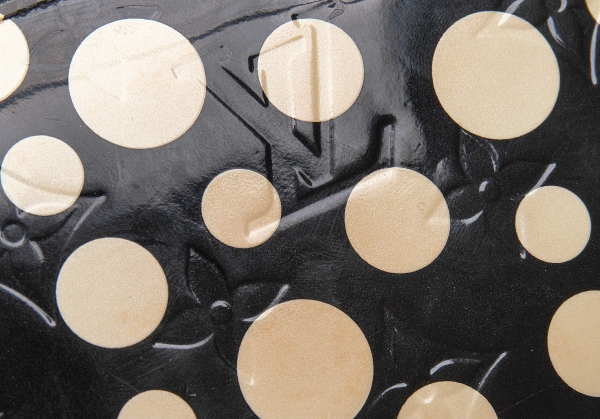 Louis Vuitton Yayoi Kusama Dots Infinity Zippy Wallet Black,Ivory