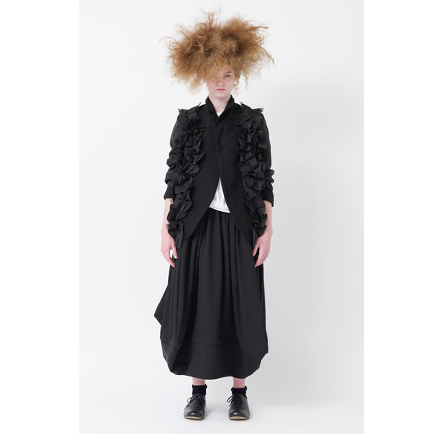 コムデギャルソン 裾変形 バルーン スカート - ロングスカート