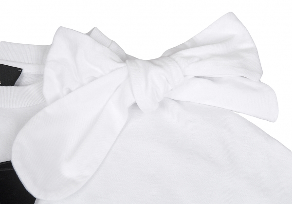 COMME des GARCONS x Simone Rocha Bow Design T Shirt White S | PLAYFUL